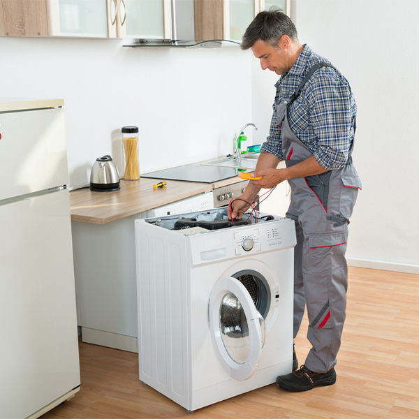 can you walk me through the steps of troubleshooting my washer issue in New Hartford Center